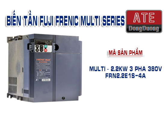 Inverter FUJI FRENIC Multi FRN2.2E1S-2J &ndash; Rimosso Da Macchina Funzionante, Usato Ma Testato, Made In Japan