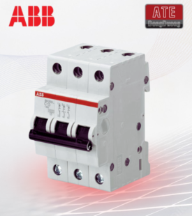 Attomat MCB SH203L 3P 4,5kA 6A~ 63A